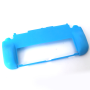 Anti-slip TPU Protective Case Back Cover Fit TNS-1186 for Switch OLED Game Console - Blue 02