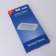 Plastic Vertical Stand Cooling Bracket Base Holder for PS5 Slim DE Console - White