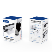 Streaming Wireless Charging Base Dock Stand Handheld Single Seat Charger with Indicator Light for PS5 Poarts