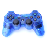 Dual Shock DualShock 3 Wireless Bluetooth Controller for PS3 Transparent Blue 02