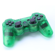 Dual Shock DualShock 3 Wireless Bluetooth Controller for PS3 Transparent Green 05