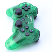 Dual Shock DualShock 3 Wireless Bluetooth Controller for PS3 Transparent Green 06