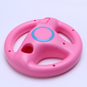 Game Racing Steering Wheel for Nintendo Wii Kart Racing Games Controller Pink 04