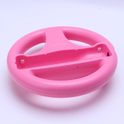 Game Racing Steering Wheel for Nintendo Wii Kart Racing Games Controller Pink 06