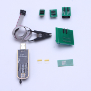 CH341A CH341B 24 25 Series EEPROM Flash BIOS USB Programmer Module SOIC8 SOP8 Test Clip For EEPROM 93CXX / 25CXX / 24CXX 02