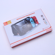 Multi-function RGB Vertical Stand With Card Storage and Controller Charging Station Base For Switch and oled White