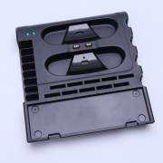 Multi-function Vertical Stand With Card Storage and Charging Station Base For Switch oled 03