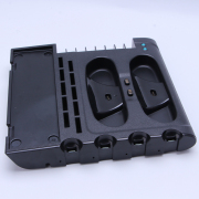 Multi-function Vertical Stand With Card Storage and Charging Station Base For Switch oled 05