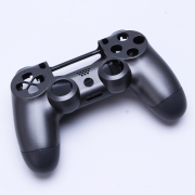 Replacement Top and Bottom Housing Shell Case for ps4 Controller JDM-050 - Steel Black