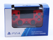 Wireless Dualshock 4 Controller with Packing for Playstation 4 PS4 slim Pro - Transparet Red