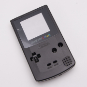 Complete Housing Shell Cover Case Replacement for Gameboy GBC GB Color - Black