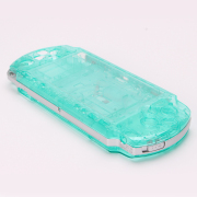 Complete Housing Shell Case Replacement for PSP 3000 Clear Green 06