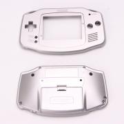 Complete Housing Shell Cover Case Replacement for GBA - Silver 03