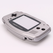 Complete Housing Shell Cover Case Replacement for GBA - Silver 06