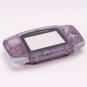 Complete Housing Shell Cover Case Replacement for GBA - Clear Purple 02