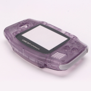 Complete Housing Shell Cover Case Replacement for GBA - Clear Purple 03