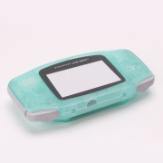 Complete Housing Shell Cover Case Replacement for GBA - Clear Light Green 02