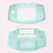 Complete Housing Shell Cover Case Replacement for GBA - Clear Light Green 05