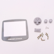 Complete Housing Shell Cover Case Replacement for GBA - Clear Light Green 06