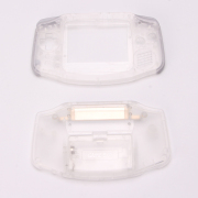 Complete Housing Shell Cover Case Replacement for GBA - Clear White 05
