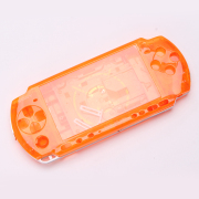 Complete Housing Shell Case Replacement for PSP 3000 Clear Orange