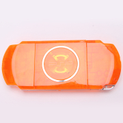 Complete Housing Shell Case Replacement for PSP 3000 Clear Orange 02