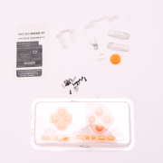 Complete Housing Shell Case Replacement for PSP 3000 Clear Orange 05