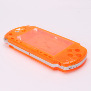Complete Housing Shell Case Replacement for PSP 3000 Clear Orange 06