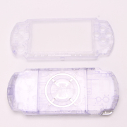 Complete Housing Shell Case Replacement for PSP 3000 Clear Purple 03