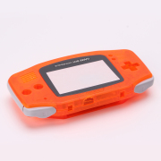 Complete Housing Shell Cover Case Replacement for GBA - Clear Orange 02