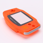 Complete Housing Shell Cover Case Replacement for GBA - Clear Orange 03