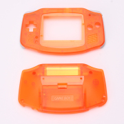 Complete Housing Shell Cover Case Replacement for GBA - Clear Orange 05