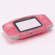 Complete Housing Shell Cover Case Replacement for GBA - Clear Pink 02