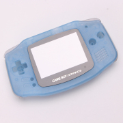 Complete Housing Shell Cover Case Replacement for GBA - Clear Light Blue