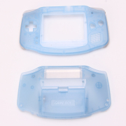 Complete Housing Shell Cover Case Replacement for GBA - Clear Light Blue 04
