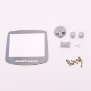 Complete Housing Shell Cover Case Replacement for GBA - Red 06