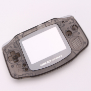 Complete Housing Shell Cover Case Replacement for GBA - Clear Black