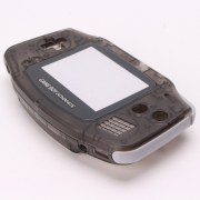 Complete Housing Shell Cover Case Replacement for GBA - Clear Black 03