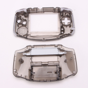 Complete Housing Shell Cover Case Replacement for GBA - Clear Black 04