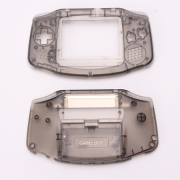 Complete Housing Shell Cover Case Replacement for GBA - Clear Black 05