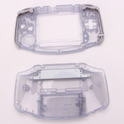 Complete Housing Shell Cover Case Replacement for GBA - Clear Grey 04