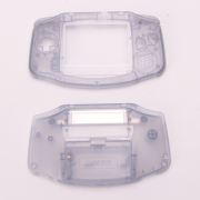 Complete Housing Shell Cover Case Replacement for GBA - Clear Grey 05