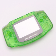 Complete Housing Shell Cover Case Replacement for GBA - Clear Green