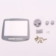 Complete Housing Shell Cover Case Replacement for GBA - Clear Green 06