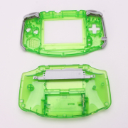 Complete Housing Shell Cover Case Replacement for GBA - Clear Green 04