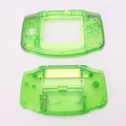 Complete Housing Shell Cover Case Replacement for GBA - Clear Green 05