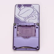 Complete Clear Housing Shell Cover Case Replacement for GBA SP - King Kong Purple 05