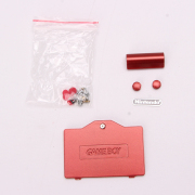 Complete Clear Housing Shell Cover Case Replacement for GBA SP - Swiss Game Edition Red 06