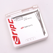 Complete Clear Housing Shell Cover Case Replacement for GBA SP - Rip Curl White