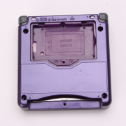 Complete Clear Housing Shell Cover Case Replacement for GBA SP - Mario Purple 02